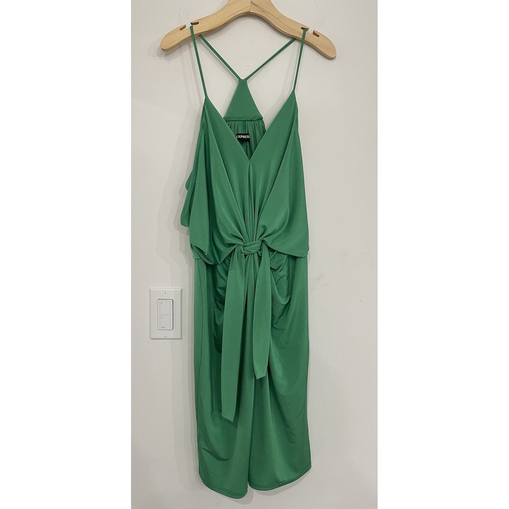 Express Women's Dress‎ Mini Green Size Small Strappy